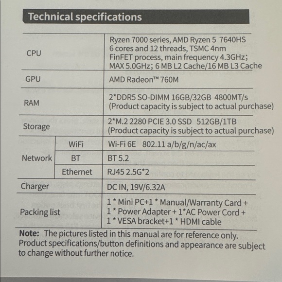 GMKtec pc - Picture 9 of 9
